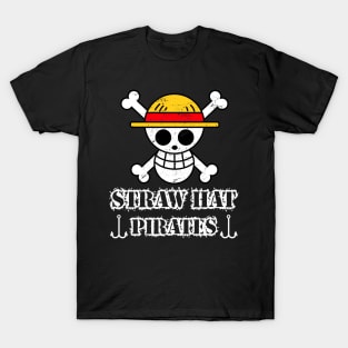 One piece anime - Straw Hat pirates T-Shirt